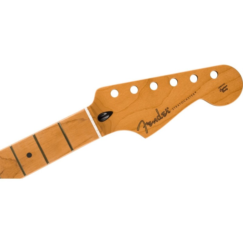 Manico Fender Satin Roasted Maple Stratocaster, 22 Jumbo Frets, 12", Maple 0990492920