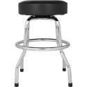 Sgabello Fender Custom Shop Chevron Logo  Black/Chrome, 30" 9192022006
