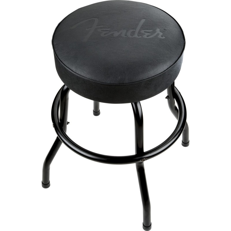 Sgabello Fender Embossed Black Logo  Black/Black, 24" 9192022001