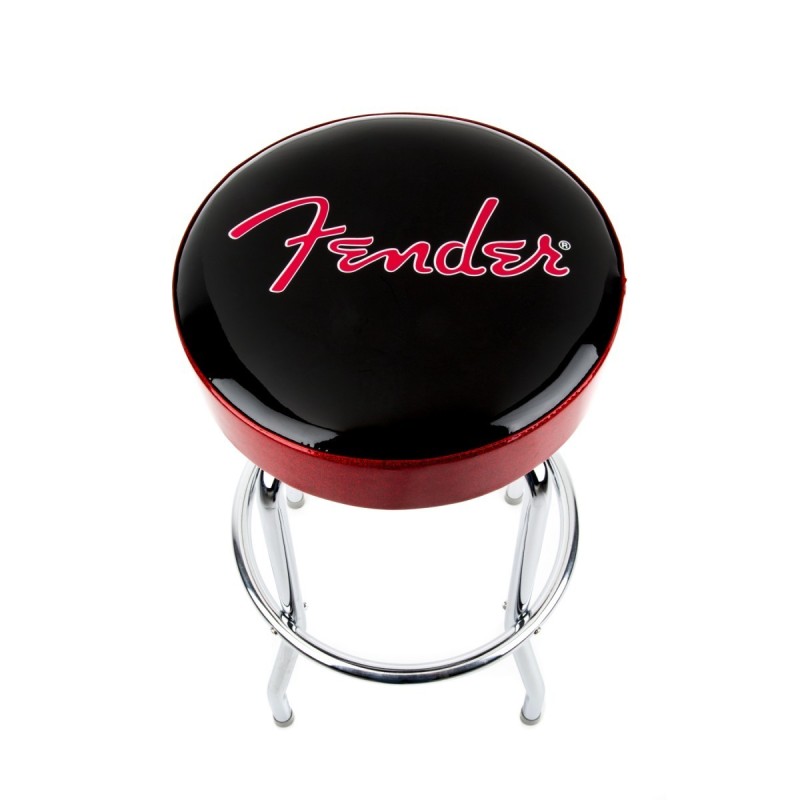 Sgabello Fender Red Sparkle Logo  Black/Red Sparkle, 24" 9192022004
