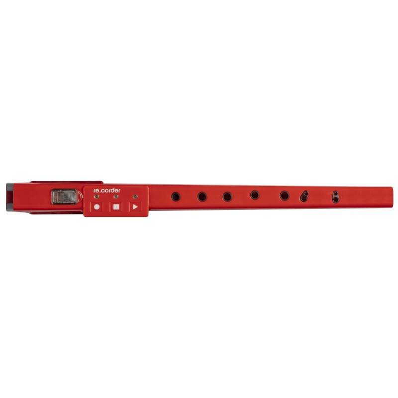 ARTINOISE Re.Corder Red, flauto dolce acustico con connettività wireless - vaiconlasigla
