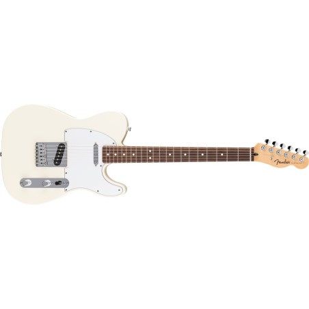 FENDER Standard Telecaster®, Laurel Fingerboard, White Pickguard, Olympic White - vai con la sigla