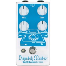 EARTHQUAKER DEVICES Dispatch Master V3 Delay & Reverb - Delay/Riverbero per Chitarra e Basso - vai con la sigla