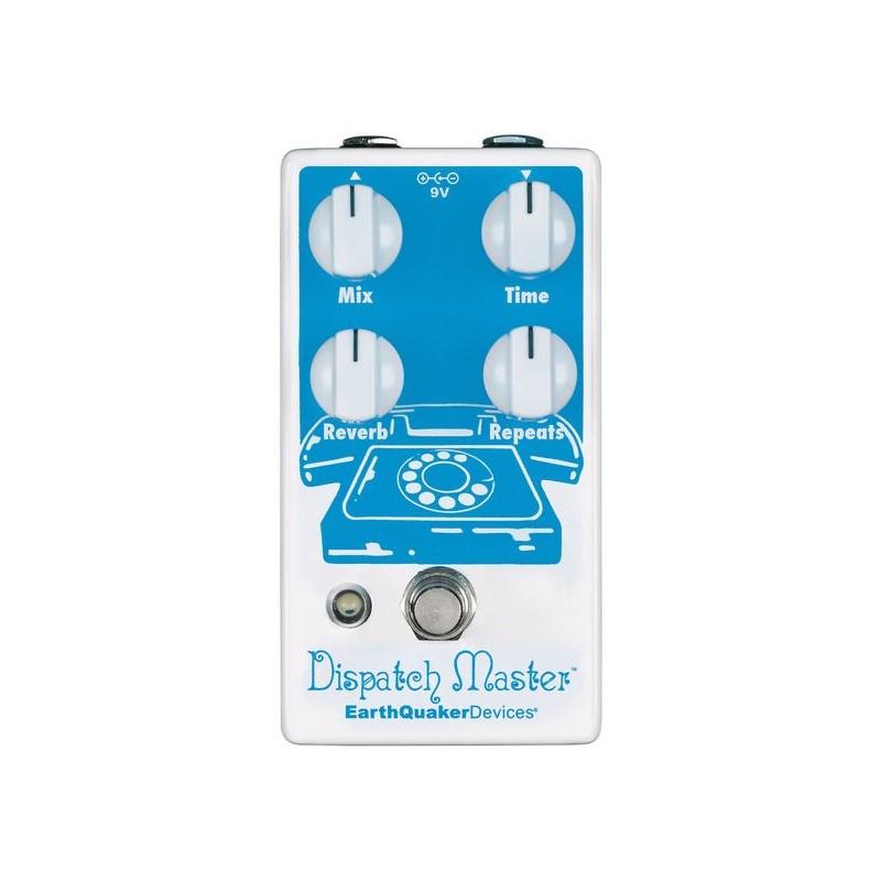 EARTHQUAKER DEVICES Dispatch Master V3 Delay & Reverb - Delay/Riverbero per Chitarra e Basso - vai con la sigla