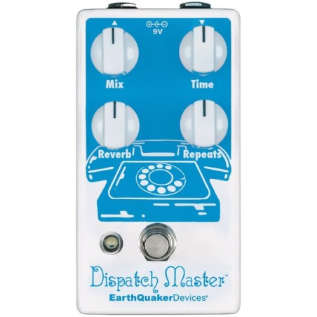 EARTHQUAKER DEVICES Dispatch Master V3 Delay & Reverb - Delay/Riverbero per Chitarra e Basso - vai con la sigla