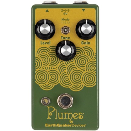 EARTHQUAKER DEVICES Plumes Small Signal Shredder - Overdrive per Chitarra - vai con la sigla