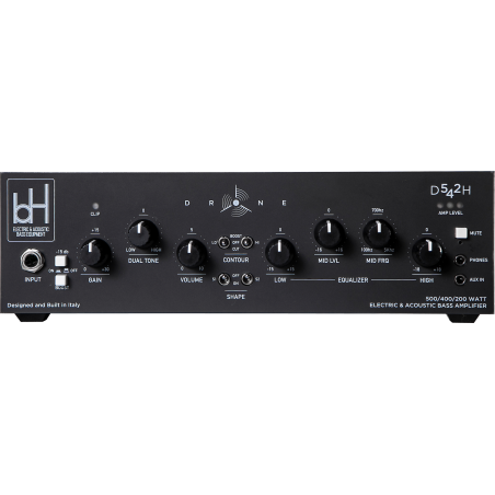 BH AMPS D542H (MK-II 2025) - testata per basso - vai con la sigla