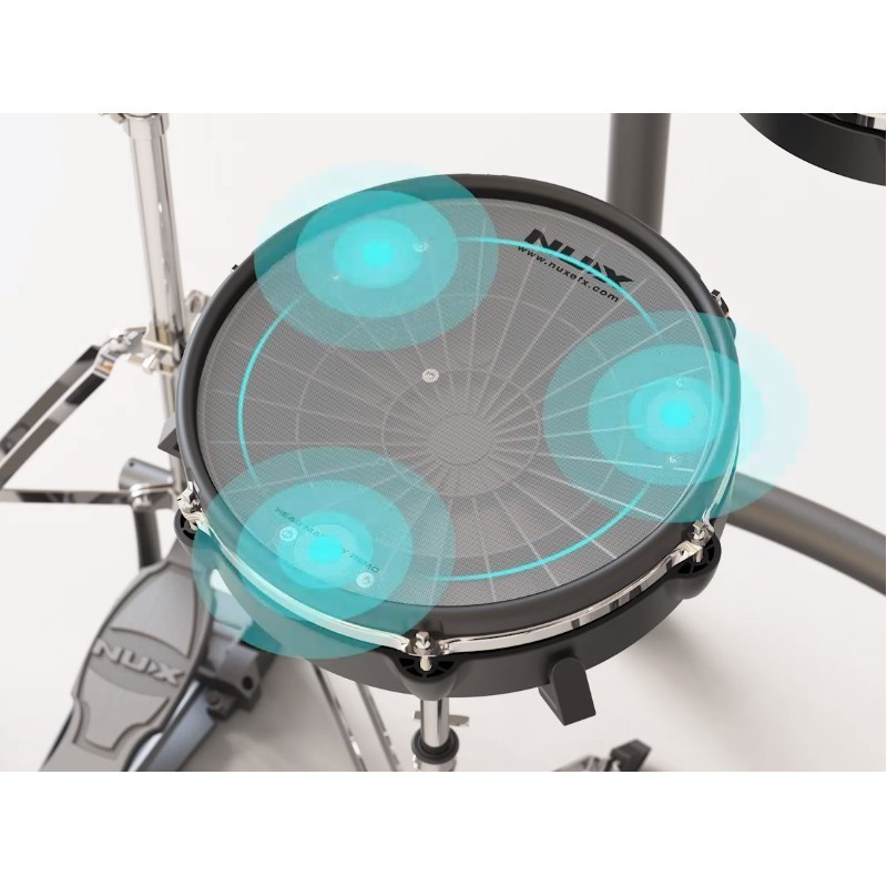 NUX DM-8 Batteria elettronica con pelli Mesh - vai con la sigla