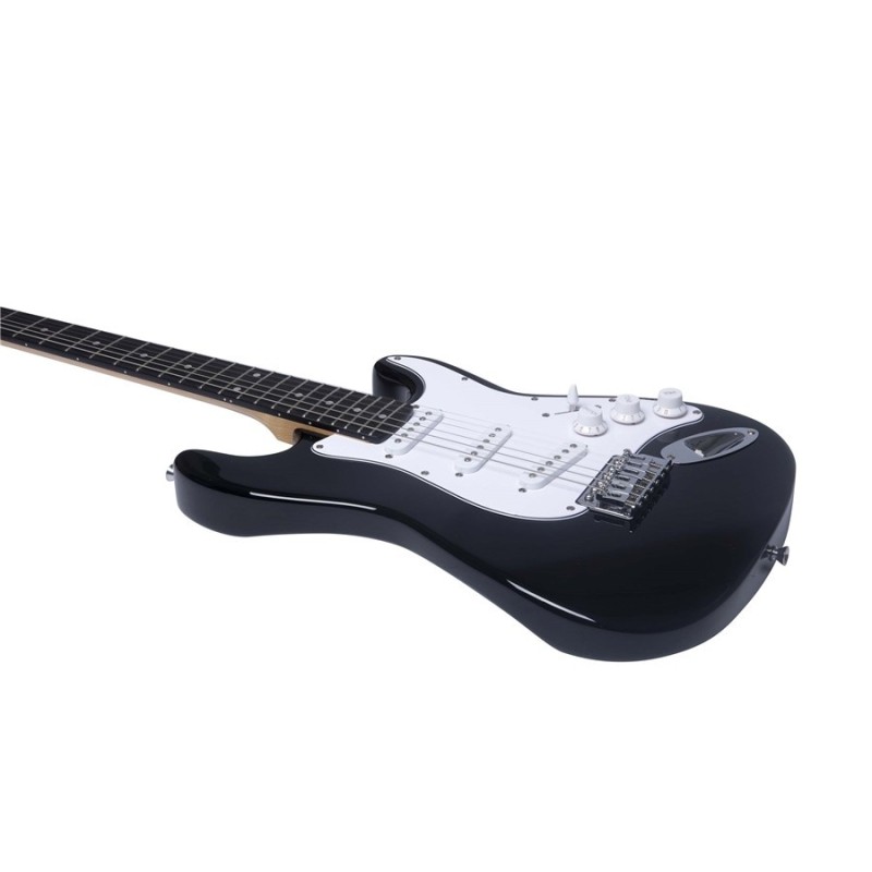 Eko Guitars - ST-100 Black - vai con la sigla