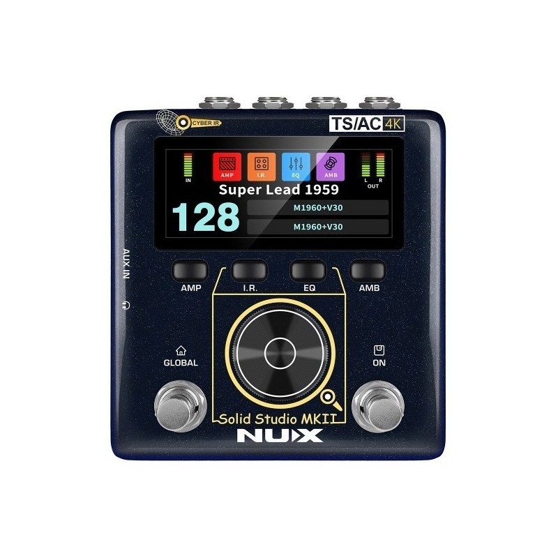 NUX NSS-6 SOLID STUDIO MKII Preamp, Power Amp simulator & IR loader - vai con la sigla