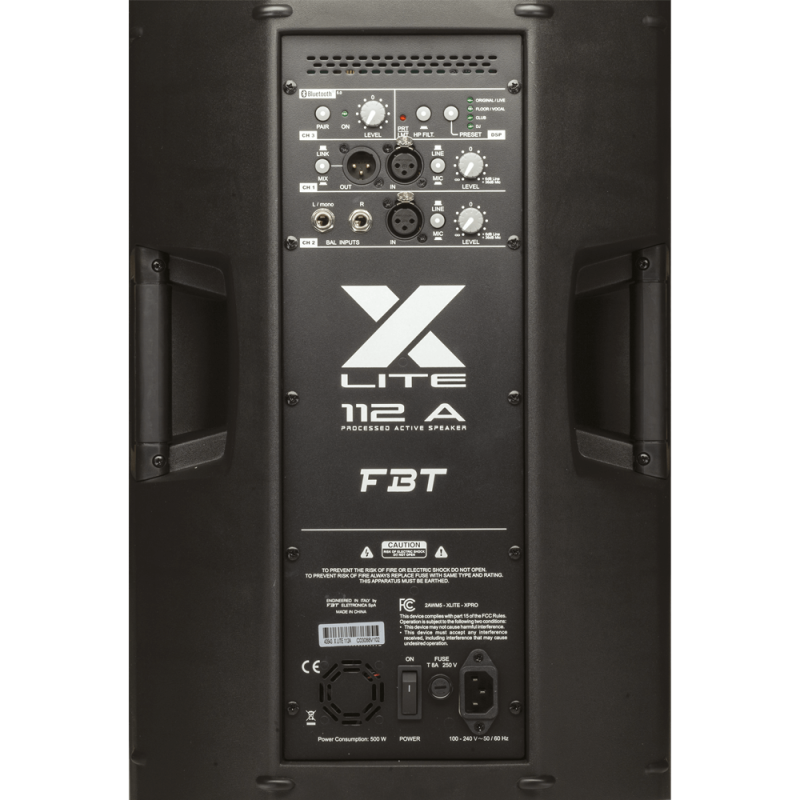Fbt XLite 112A cassa attiva - vai con la sigla