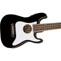 FENDER FULLERTON STRAT® UKE - black - vai con la sigla