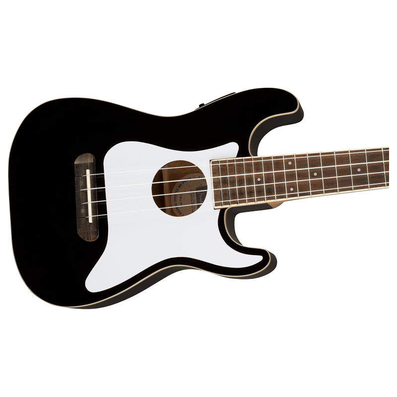 FENDER FULLERTON STRAT® UKE - black - vai con la sigla