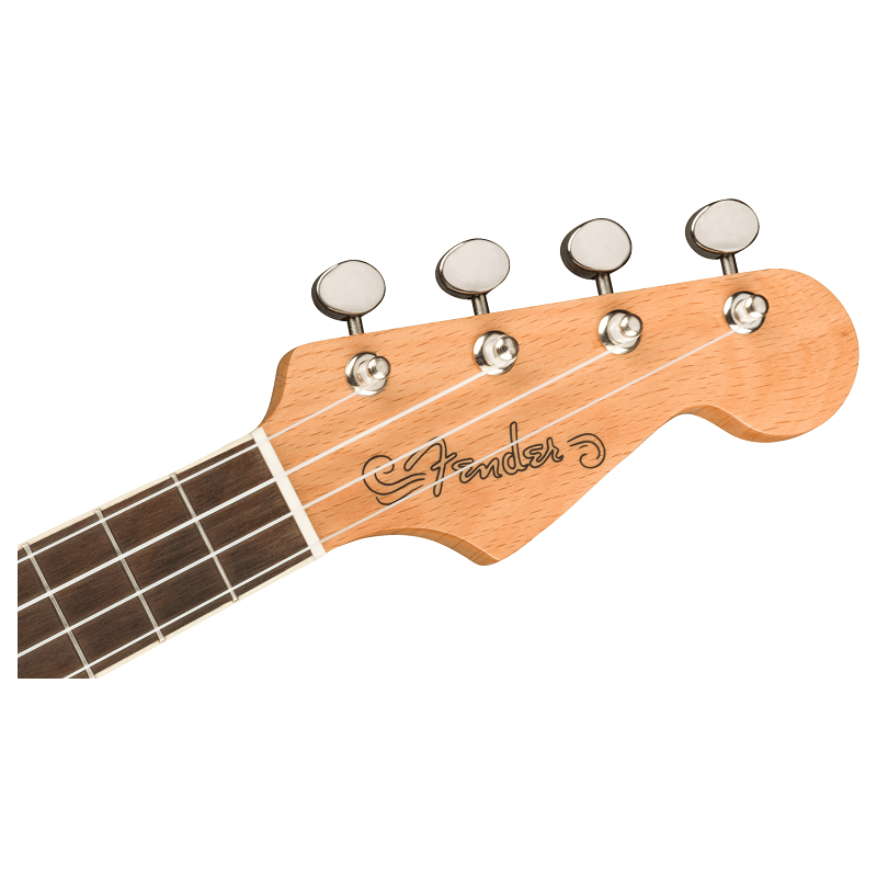 FENDER FULLERTON STRAT® UKE - black - vai con la sigla