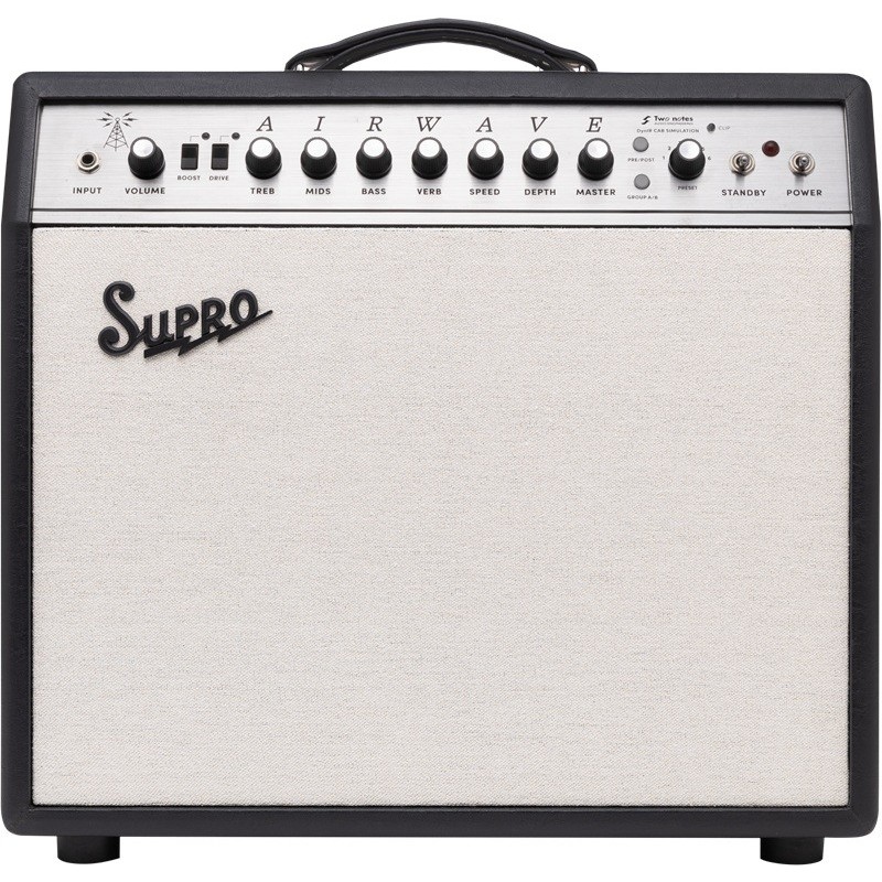 SUPRO Airwave - combo valvolare 25w , Cab Simulator on-board - vai con la sigla