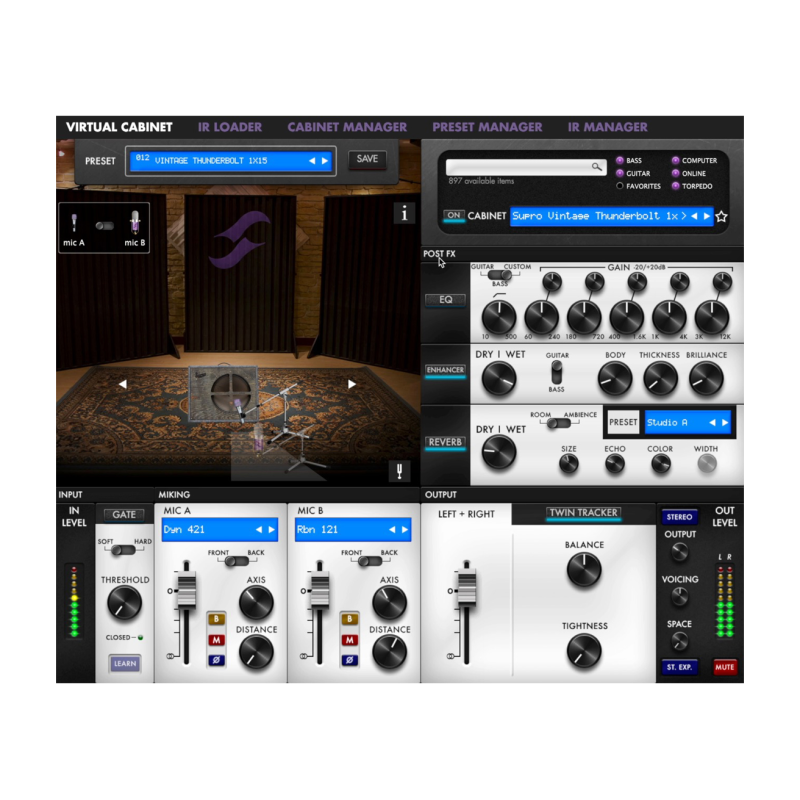 SUPRO Airwave - combo valvolare 25w , Cab Simulator on-board - vai con la sigla