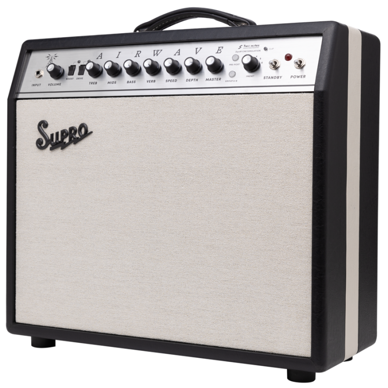 SUPRO Airwave - combo valvolare 25w , Cab Simulator on-board - vai con la sigla