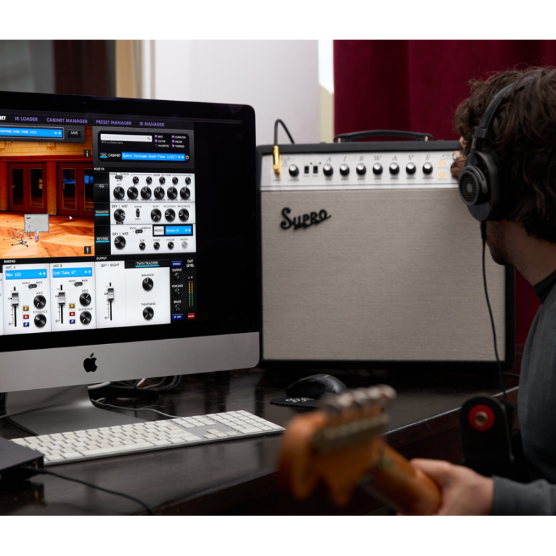 SUPRO Airwave - combo valvolare 25w , Cab Simulator on-board - vai con la sigla