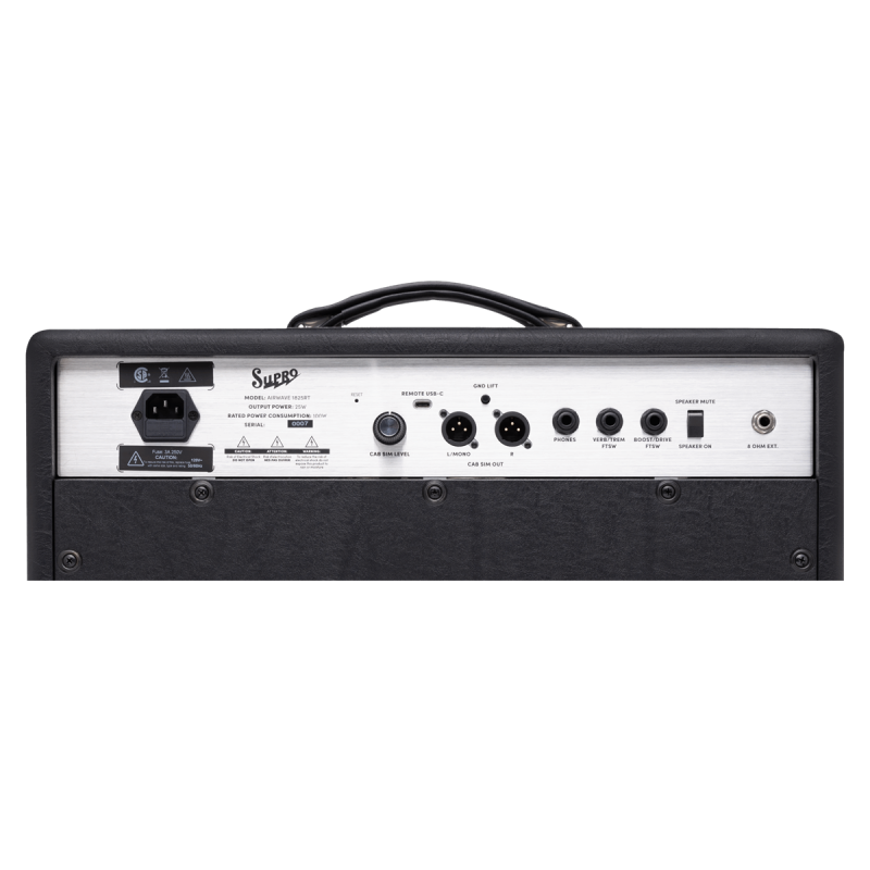 SUPRO Airwave - combo valvolare 25w , Cab Simulator on-board - vai con la sigla