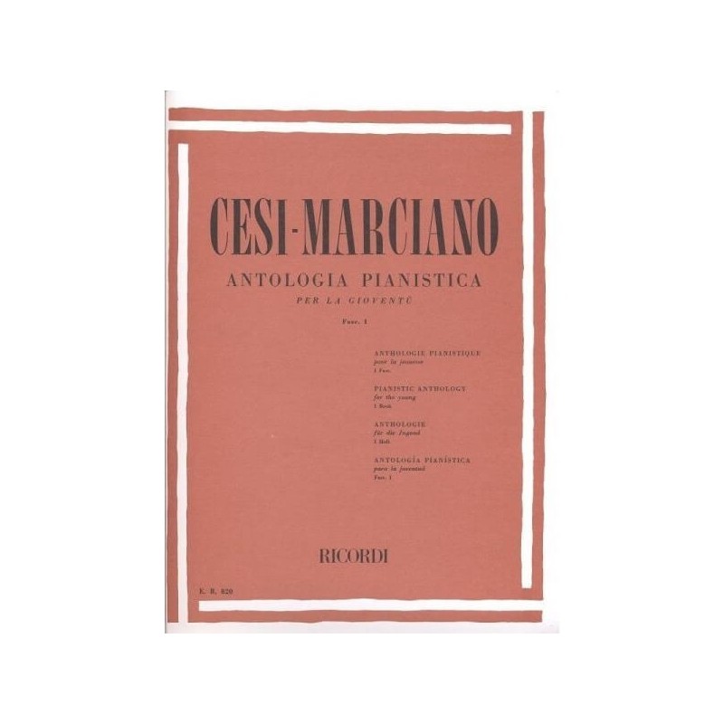 Antologia Pianistica Per La Gioventu - Fasc. I - vai con la sigla