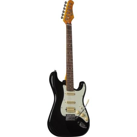 Eko Guitars - ST-350 Black - Chitarra elettrica della serie "300" - vai con la sigla