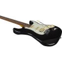 Eko Guitars - ST-350 Black - Chitarra elettrica della serie "300" - vai con la sigla