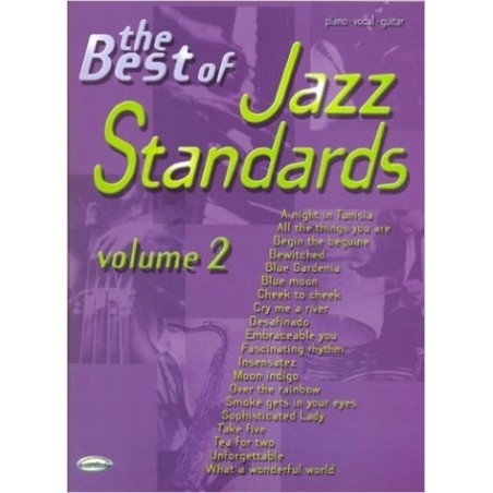 Jazz Standards Vol 2 the Best of (Pvg) Paperback - vaiconlasigla