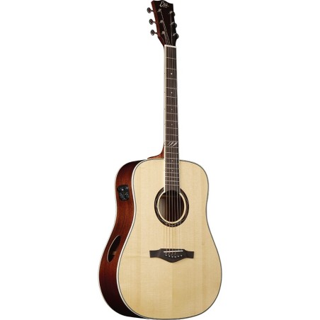 Eko Guitars - Tri D300e - Chitarra acustica elettrificata - dreadnought - vai con la sigla