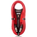 BESPECO NCMB600RDFL Cavi serie PROFESSIONAL Cavo fluorescente per microfoni - 6 mt - vai con la sigla