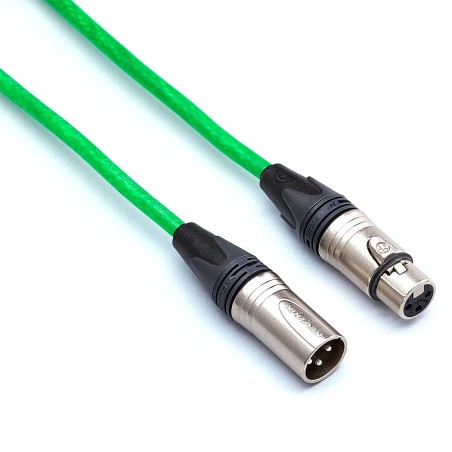 BESPECO NCMB600GNFL Cavi serie PROFESSIONAL Cavo fluorescente per microfoni - 6 mt - vai con la sigla