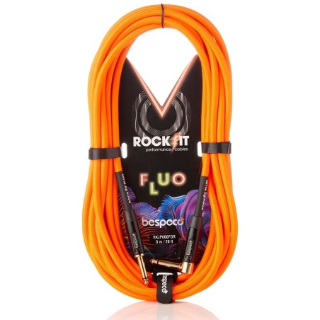 BESPECO RKJP450FOR  serie ROCKIT Cavo per strumenti Fluo - 4,5 mt - vai con la sigla