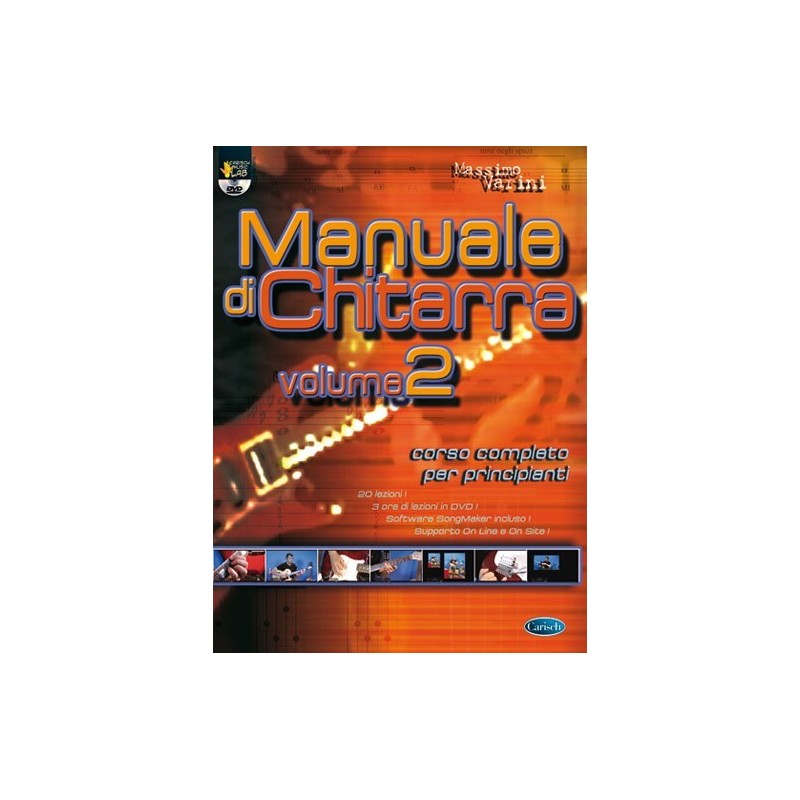 Manuale di Chitarra, Volume 2. Con DVD - Varini, Massimo - vaiconlasigla
