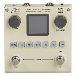 Eko Guitars - BAIO XL - multieffetto e IR loader per chitarra elettrica, acustica, classica e basso elettrico - vai con 