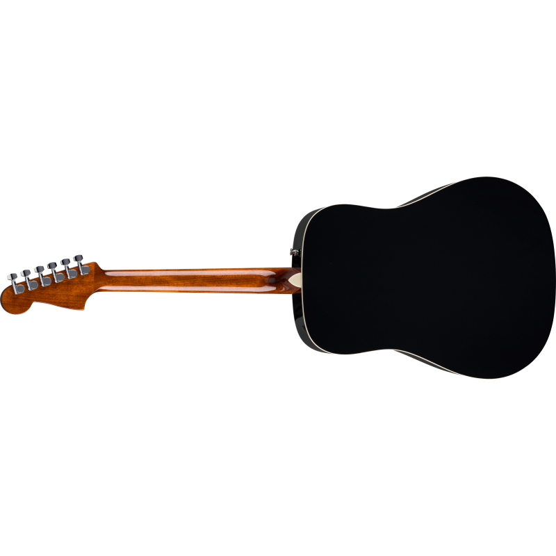 FENDER California Standard Redondo, Spruce Top, Ivory Pickguard, Black - vai con la sigla