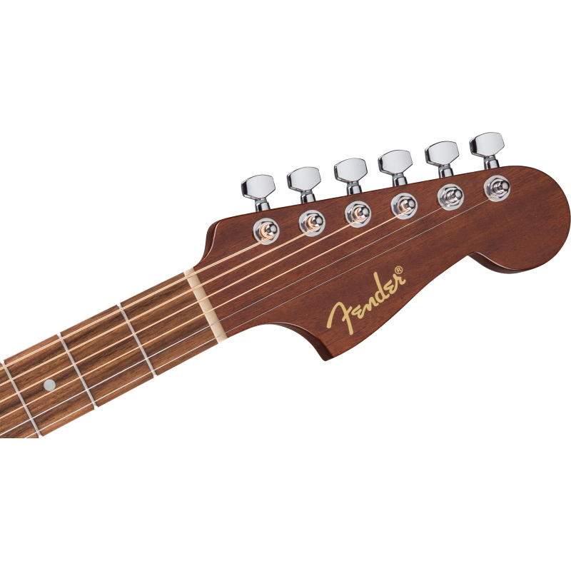 FENDER California Standard Redondo, Spruce Top, Ivory Pickguard, Black - vai con la sigla