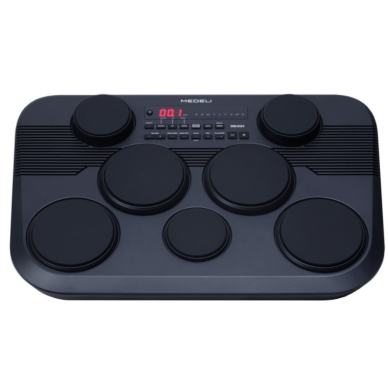 MEDELI DD221 7 PAD ELECTRONIC DRUMKIT w/POWER ADAPTOR - vai con la sigla