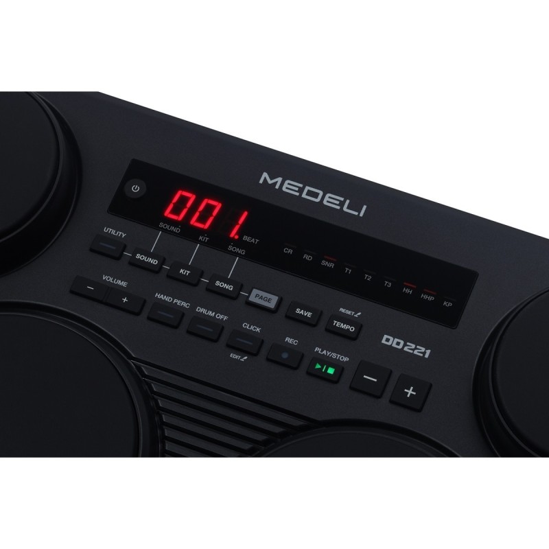 MEDELI DD221 7 PAD ELECTRONIC DRUMKIT w/POWER ADAPTOR - vai con la sigla