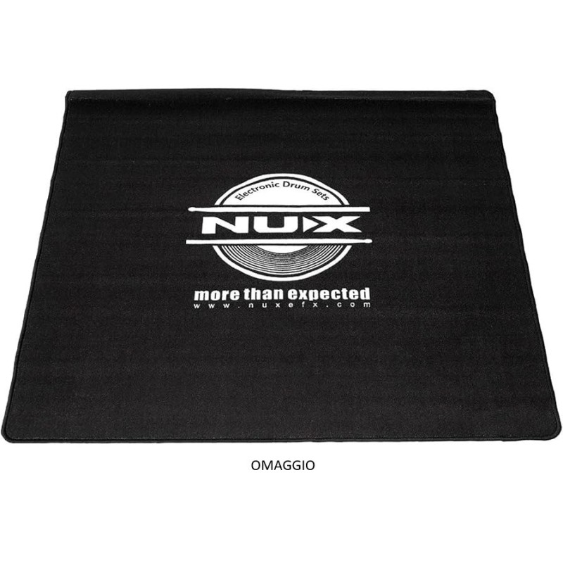 NUX DM-7X Batteria elettronica con pelli mesh + tappeto in omaggio - vai con la sigla