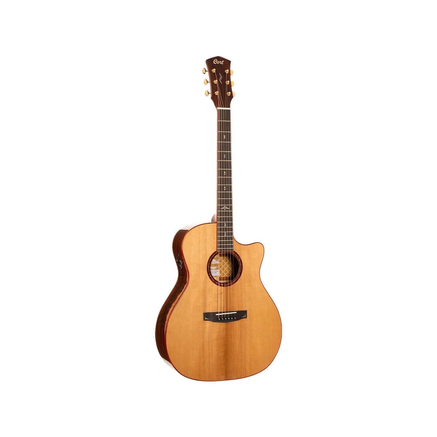CORT GOLD-A10 NAT W/CASE