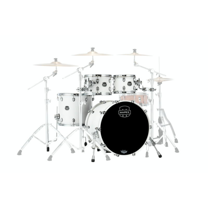 MAPEX IT SR529XRM SATURN NEW ROCK 4 PEZZI SATIN WHITE