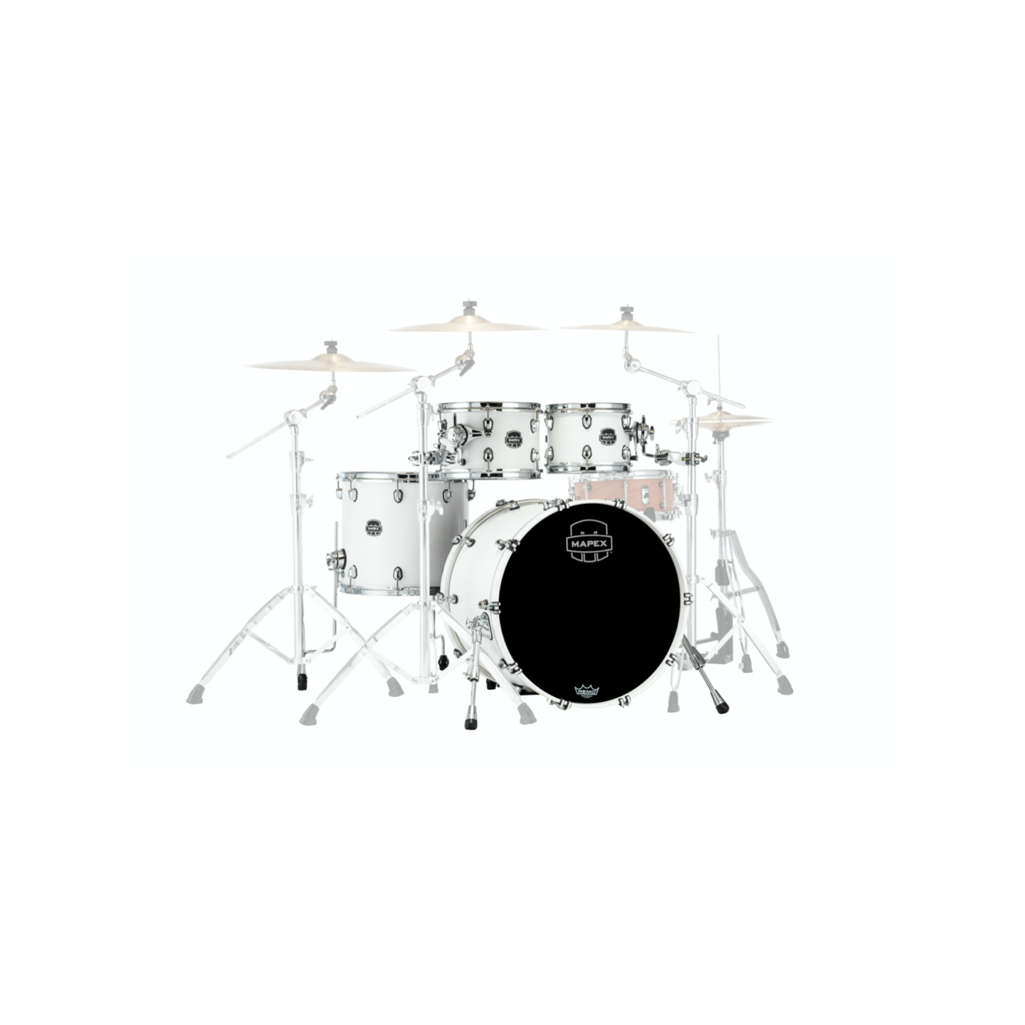MAPEX IT SR529XRM SATURN NEW ROCK 4 PEZZI SATIN WHITE