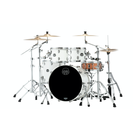 MAPEX IT SR529XRM SATURN NEW ROCK 4 PEZZI SATIN WHITE