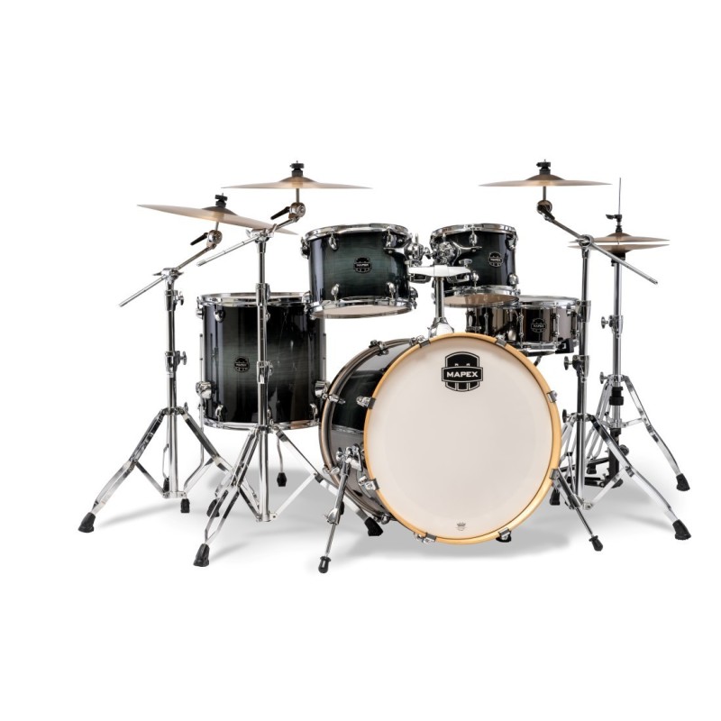 MAPEX IT AR529SVOZ ARMORY ROCK 5 PEZZI BLACK ONYX BURST
