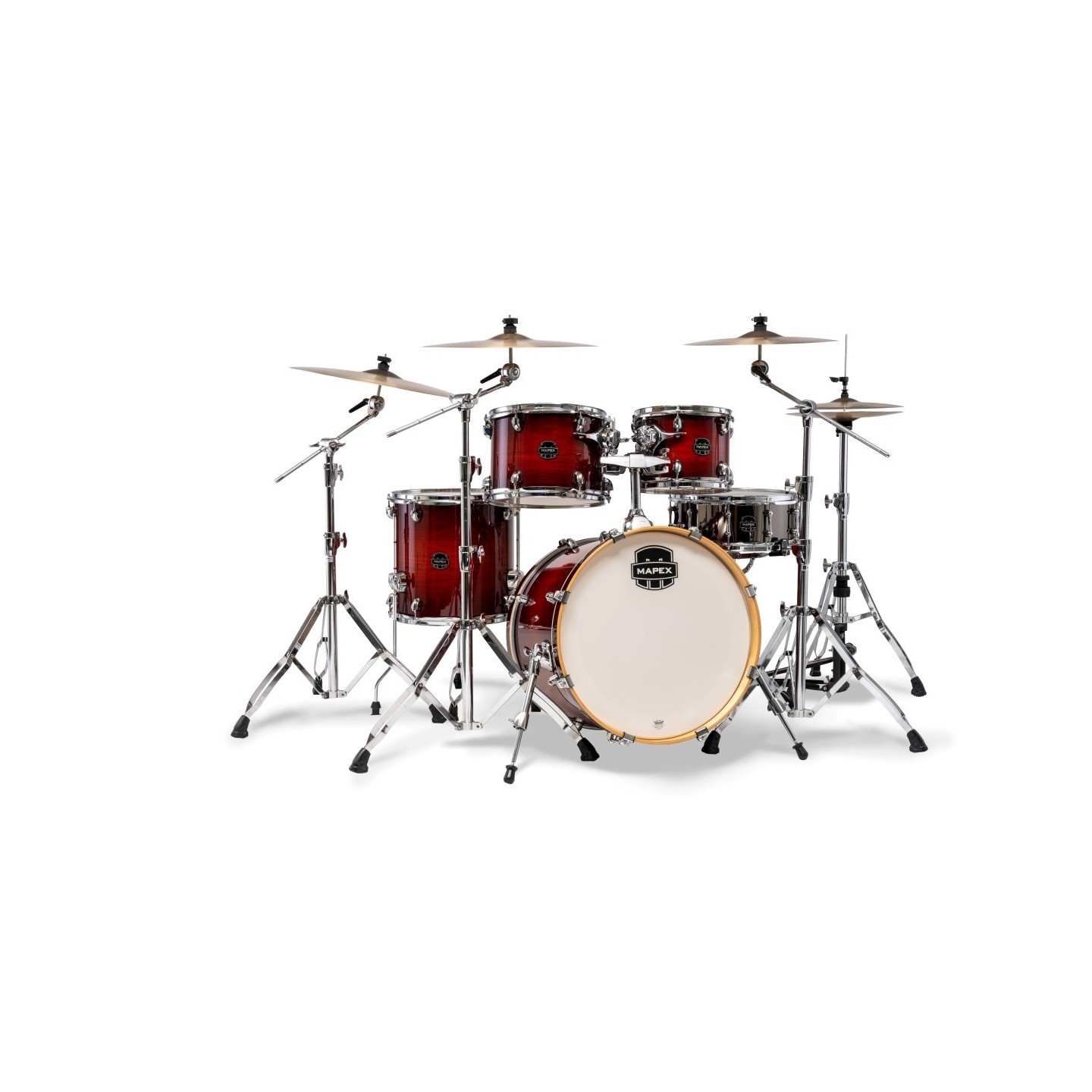 MAPEX IT AR504SVNR ARMORY ROCK 5 PEZZI RED ONYX BURST