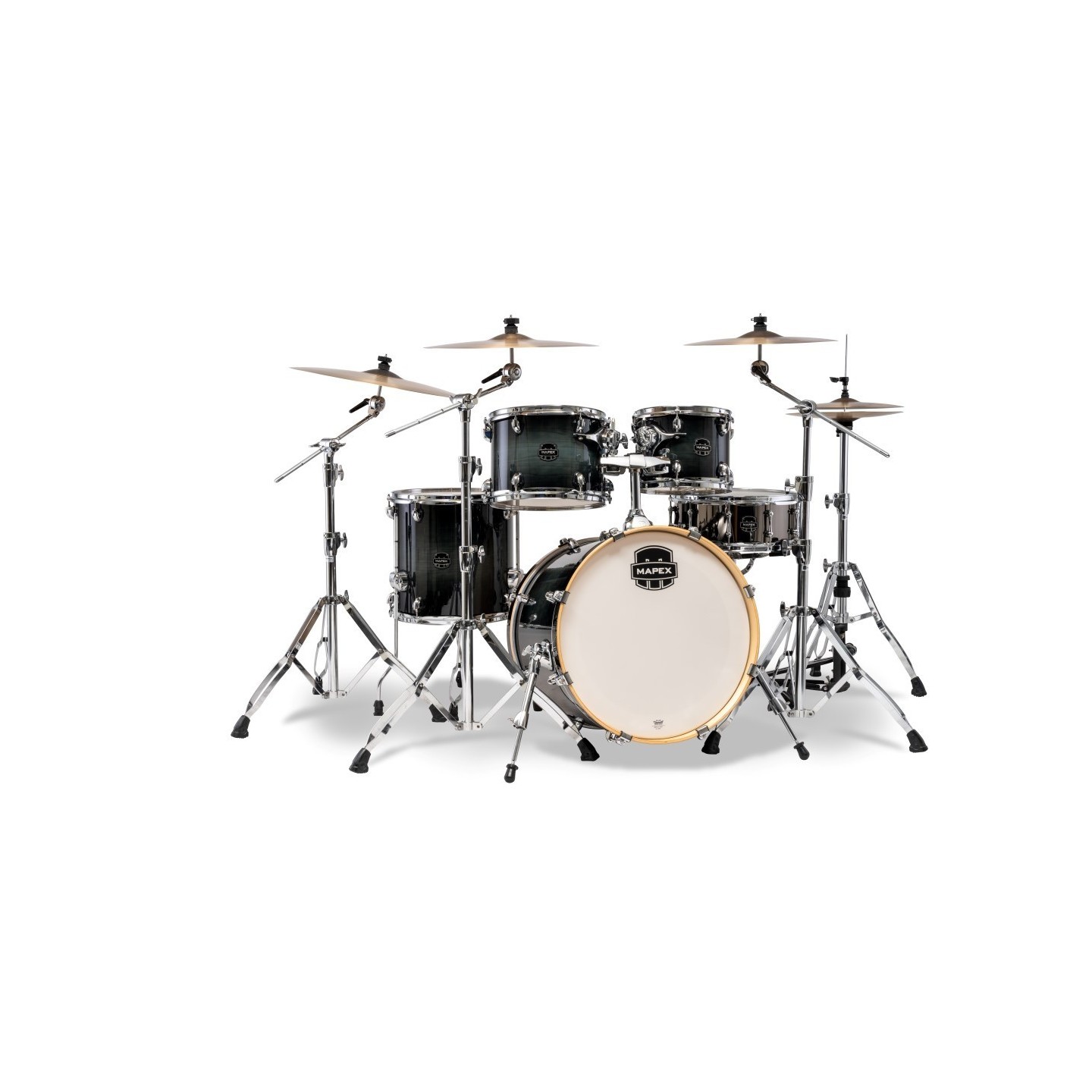 MAPEX IT AR504SVOZ ARMORY ROCK 5 PEZZI BLACK ONYX BURST