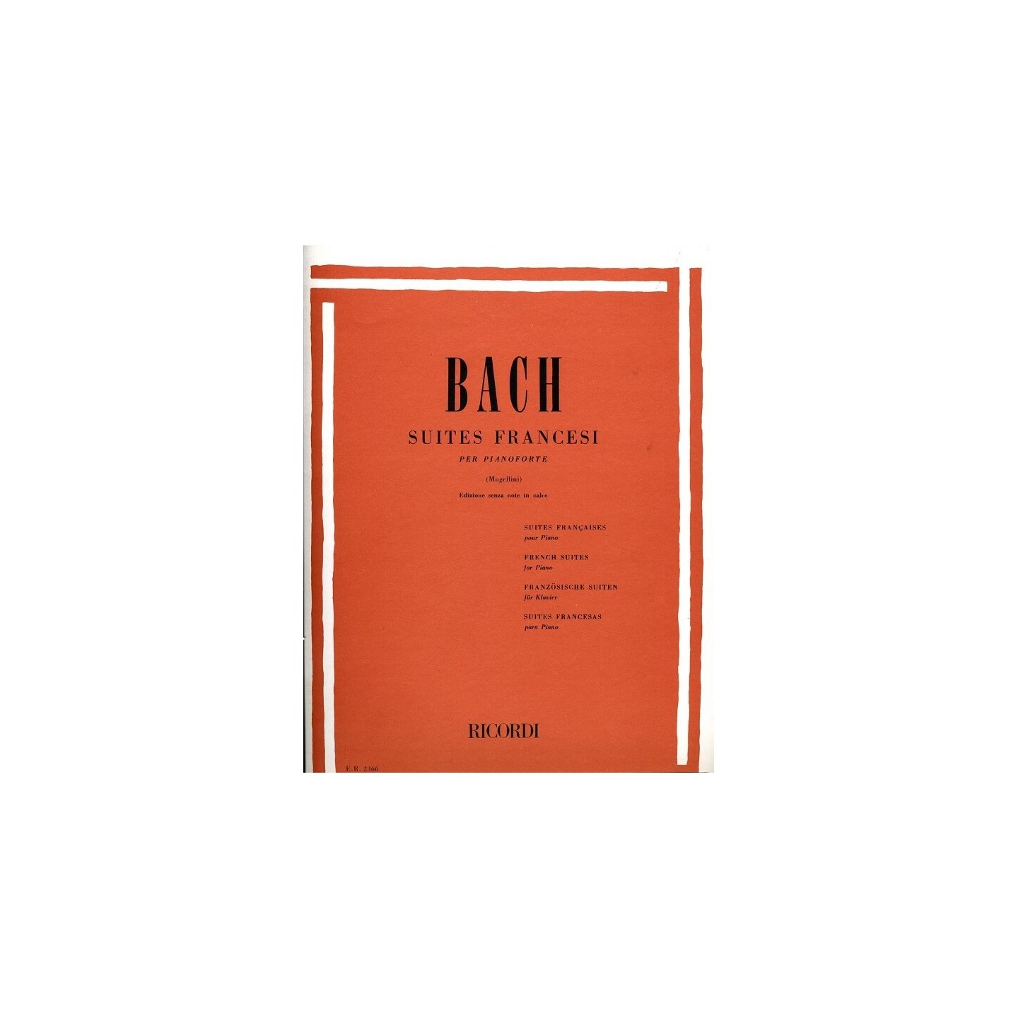 Bach - SUITES FRANCESI - vai con la sigla