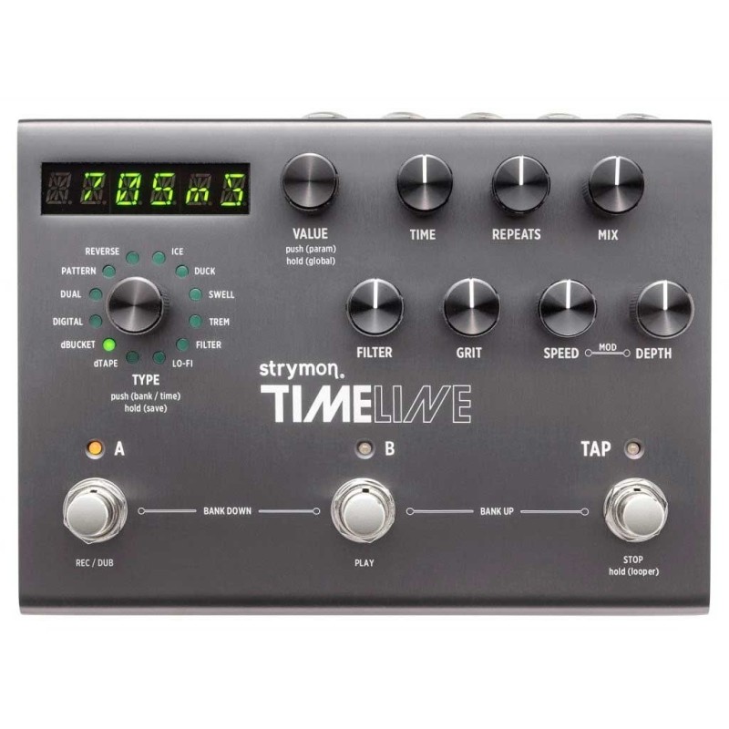 STRYMON PEDAL DELAY TIMELINE