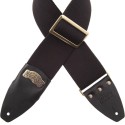 MAGRABO' Stripe SC Cotton Nero 8 cm terminali Core Nero, fibbia Recta Ottone - vaiconlasigla