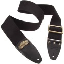 MAGRABO' Stripe SC Cotton Nero 8 cm terminali Core Nero, fibbia Recta Ottone - vaiconlasigla