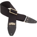 MAGRABO' Stripe SC Cotton Nero 8 cm terminali Core Nero, fibbia Recta Ottone - vai con la sigla
